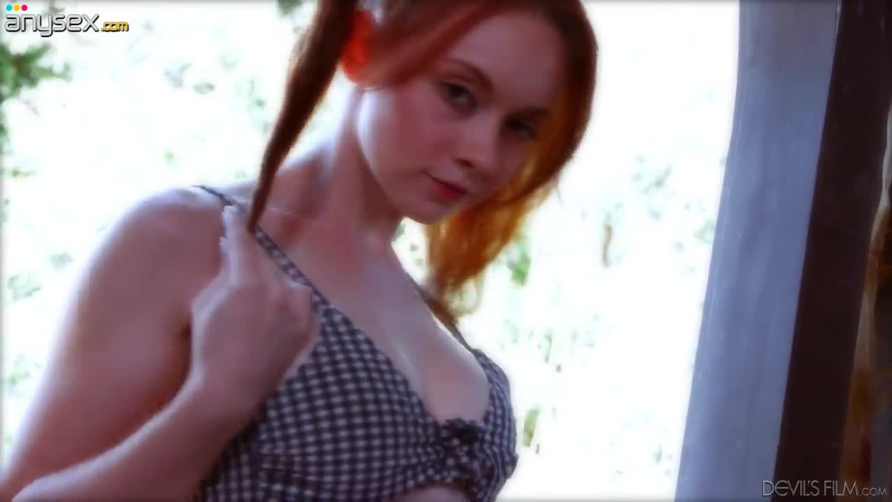 Cute red haired teen with pigtails Athena Rayne gets her slit stretched Free Porn Videos | ePornAny.