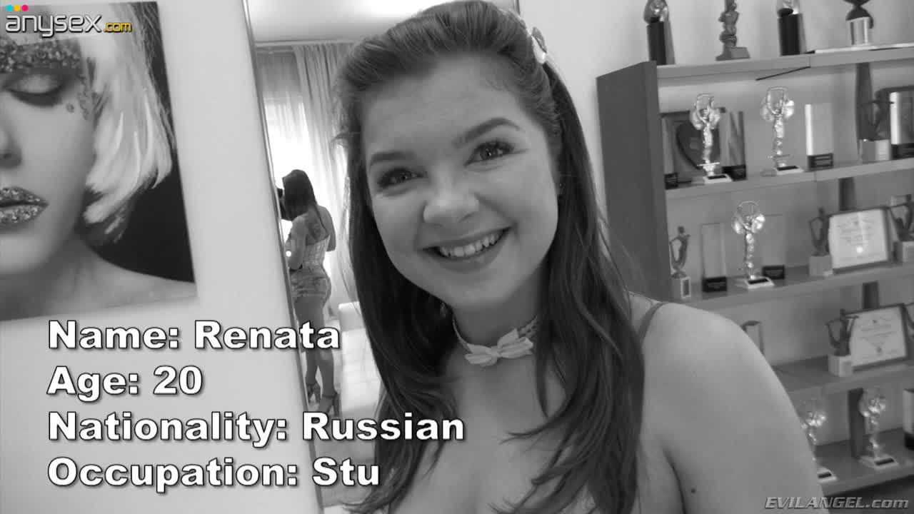 Filthy red head from Russia Renata is impaled on a big thick pole Free Porn Videos | ePornAny.