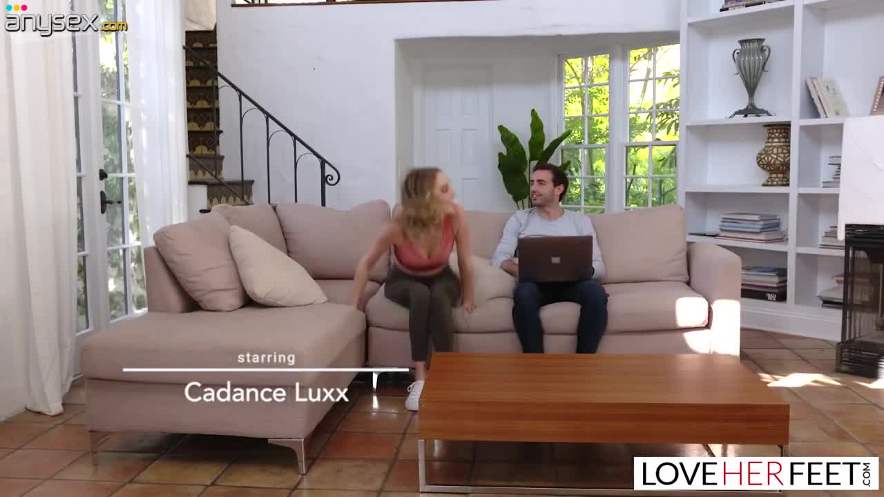 Foot worship and footjob with sexy Cadence Lux ends with rough sex Free Porn Videos | ePornAny.