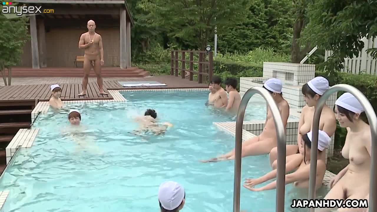 Two kinky dudes fuck pretty hot Japanese chick Seshiru Kurosaki by the poolside Free Porn Videos | ePornAny.