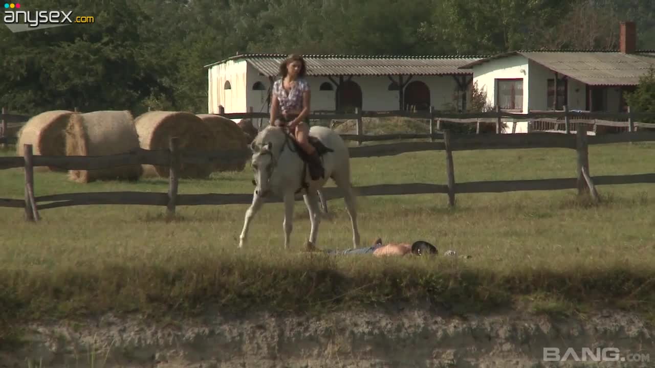 Hot cowgirl enjoys blowing a dick before a crazy outdoor anal sex Free Porn Videos | ePornAny.