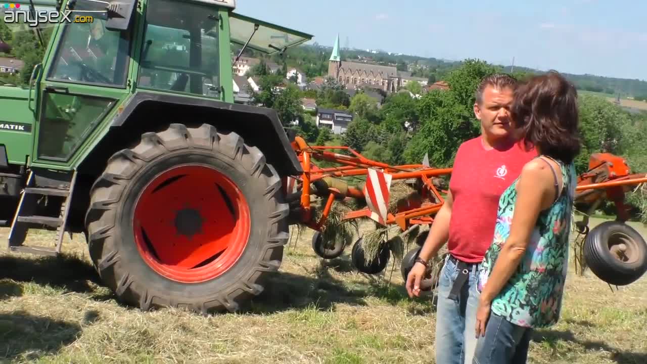 Tractor driver fucks sex-hungry milkmaid Frosya right in the filed Free Porn Videos | ePornAny.