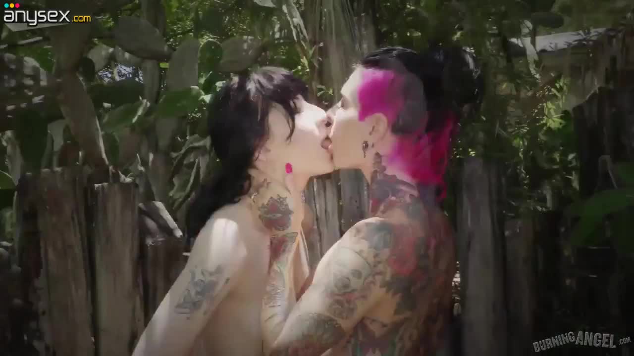 Tattooed whore Charlotte Sartre is finger fucking slutty emo girlfriend Free Porn Videos | ePornAny.