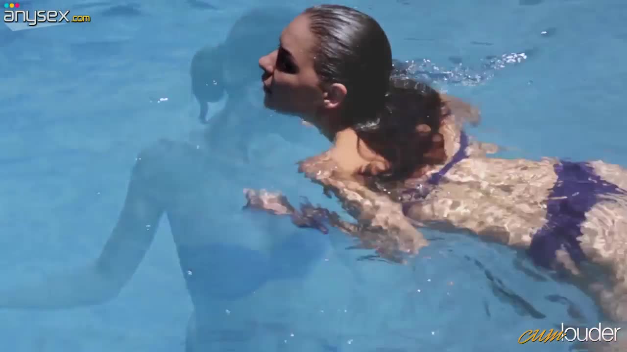 Hot blooded chick Hennesy swimming in the pool and riding a hard dick Free Porn Videos | ePornAny.