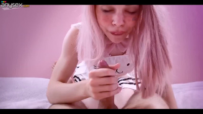 Ahegao blowjob from a cutie Alice Meyer