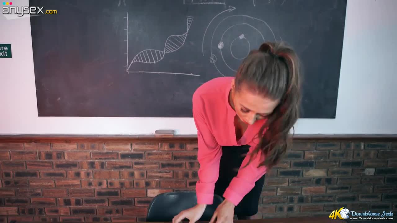 Sexy young teacher Jemma shows her juicy boobies Free Porn Videos | ePornAny.