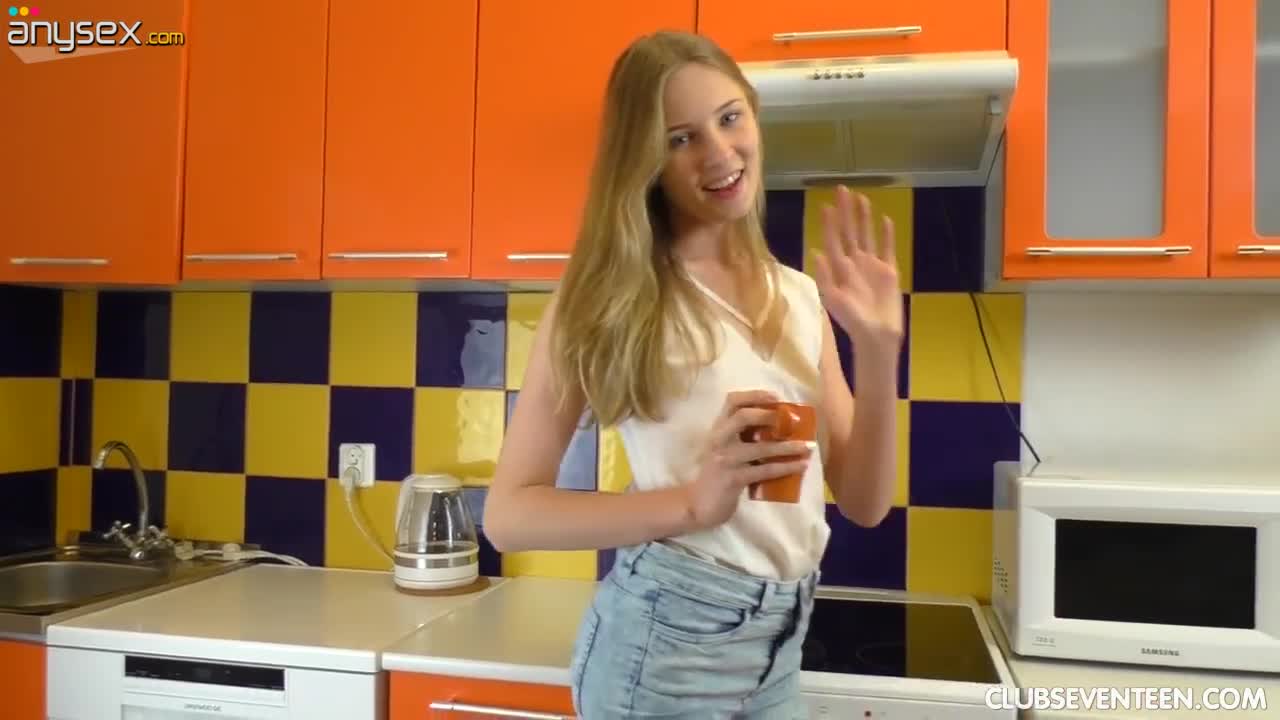 Flat chested teen is playing with her nipples and favorite sex toy Free Porn Videos | ePornAny.