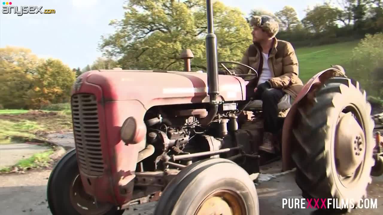 Village whore Sabrina Jay gives blowjob to horny tractor driver Free Porn Videos | ePornAny.