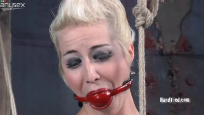 Blond bitch Niki is punished in the torture room