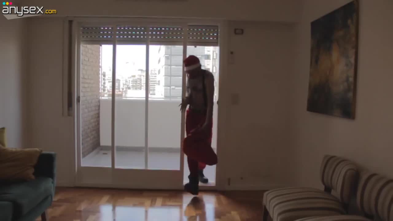 Santa sneaked into latina's apartment early in the morning to personally give her a gift Free Porn Videos | ePornAny.